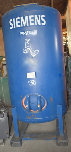 500 gallon Siemens #PV-2000, Skid Mounted Tank, 75 psig max. design pressure, 2013