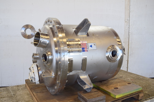 100 gallon Precision Stainless, 304 Stainless Steel Tank Vessel, 14 psig @ 250°F, 30" head dish radius