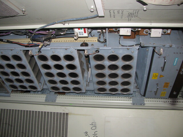 800 KW Siemens, 6SE7038-6WK86, Inverters w/ Siemens AC Reactor, 3-cubicle floor mounted enclosure