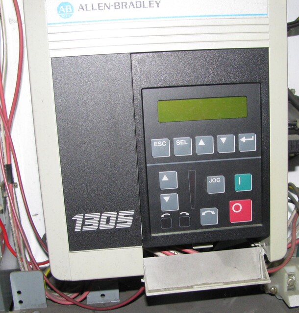 .7 HP Allen-Bradley #1305-BA02A, ac variable frequency drive in moto, 460 Volt, (7 available)
