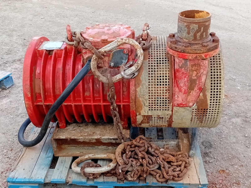 Flygt #2400.402-1180060, Submersible Dewatering Pump, 140 HP, 3560 RPM, 6" discharge, 246' max. submersion