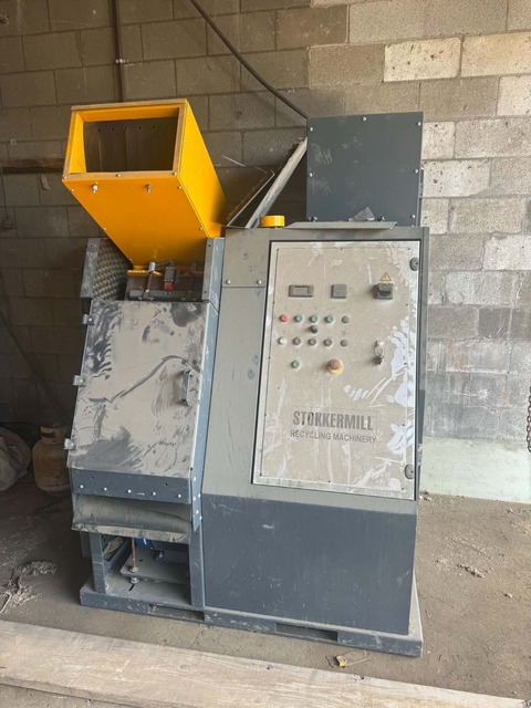 Stokkermill #K140Flexi, Wire Granulator, 220-330 lbs/hr, copper & aluminum wire & cable, dry separation, 150