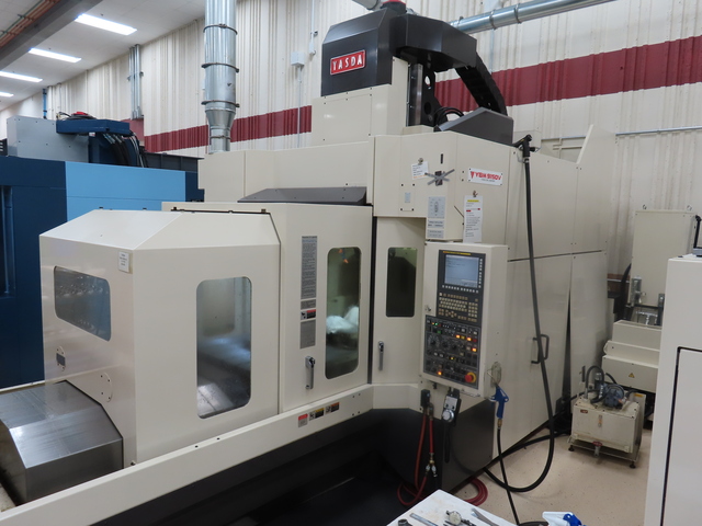 Yasda #YBM-9150V, CNC Jig Borer, 59" X, 35.4" Y, 17.7" Z, 24000 RPM, 30/25 HP, Fanuc 31i-B5, Probing, 24K