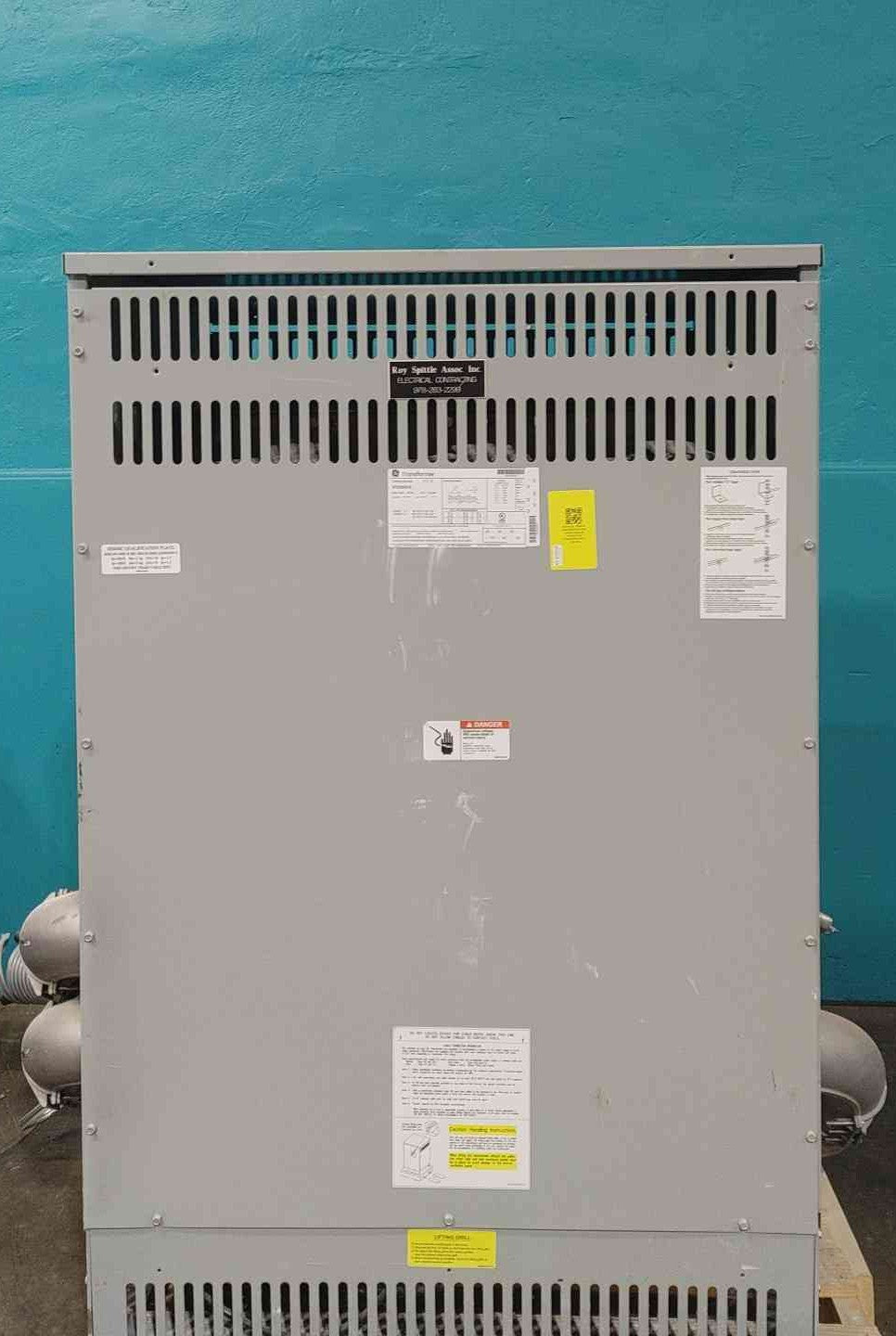300 KVA 480 Delta Primary, 208Y/120 Sec, General Electric 9T83B3878, Dry Type Transformer, 3PH