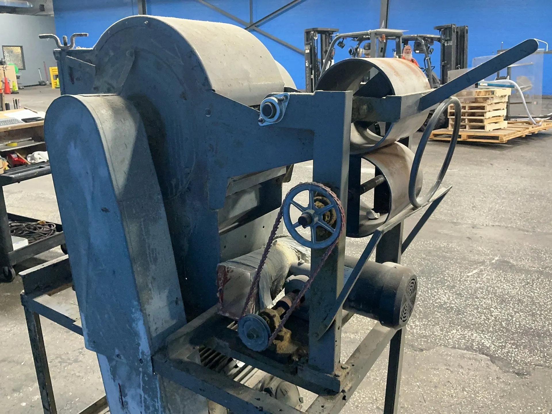 Gehl #55, Hammer Mill / Feed Grinder, 25 HP, 1765 RPM, 64/32 Amps, 230/460 V., 3 Ph.