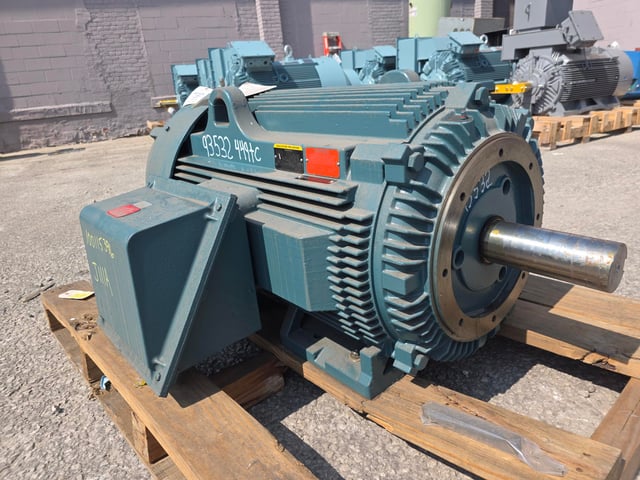 300 HP 1800 RPM Baldor Reliance, Frame 449TC, TEFC BB, 460 Volts, New Surplus