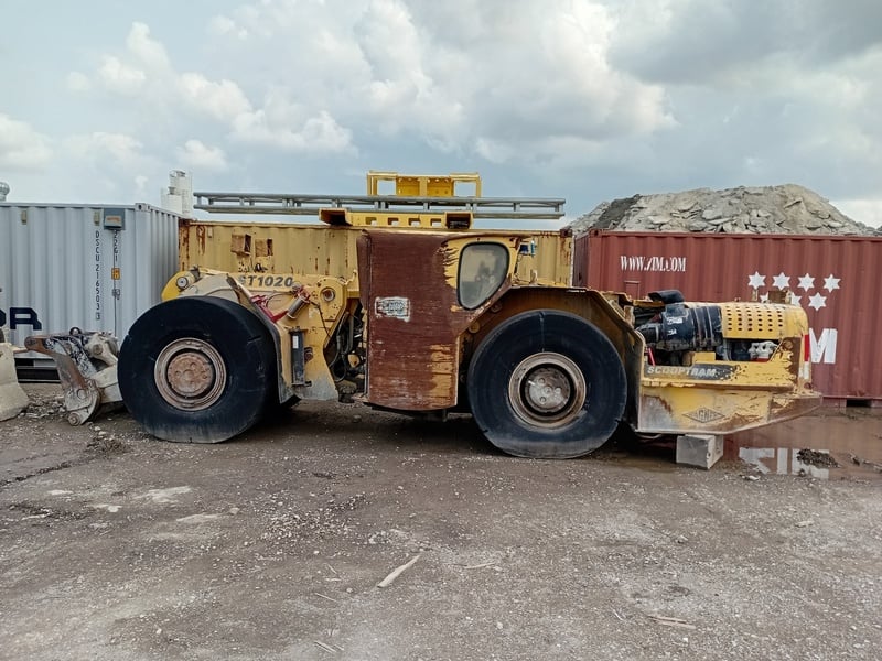 Atlas Copco #ST1020, 10 Tonne Underground Scooptram LHD, 6 yard bucket, 250 HP Detroit Diesel Series 50