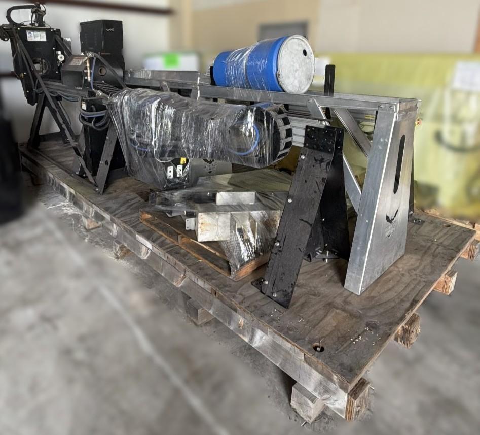 Bend-Tech #Dragon-A400, CNC tube & pipe plasma cutter, 24' cut length, 1"-6" round, 1"-4" square, 400 lb. max