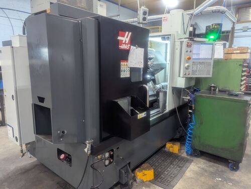 Haas #ST-28Y, CNC lathe, 12" chuck, 4" bar, 21" turning diameter, 22.5" centers, 3200 RPM, 40 HP, Y-axis, sub