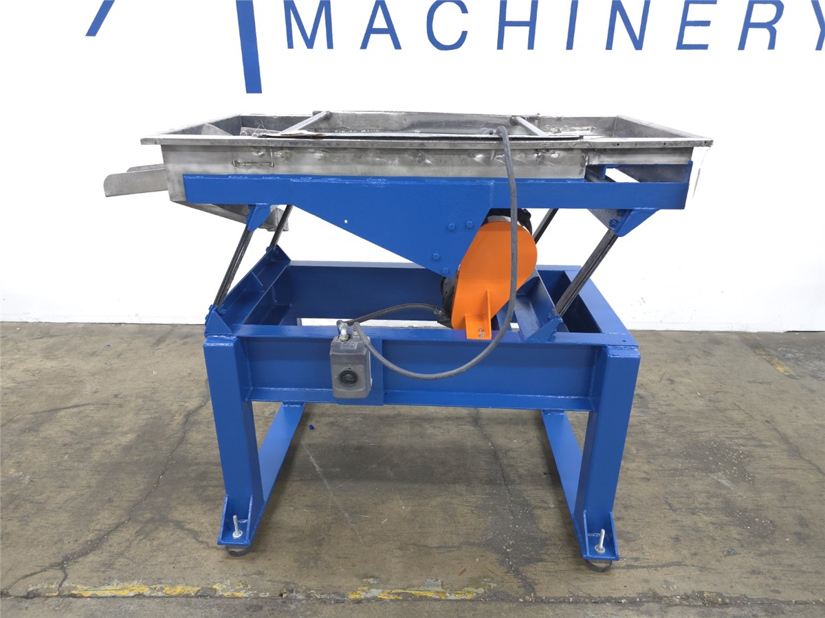 28" MGB Engineering, Stainless Steel classifier, single stage, 3/16" screen, 14" blank, 23" overs, 18"