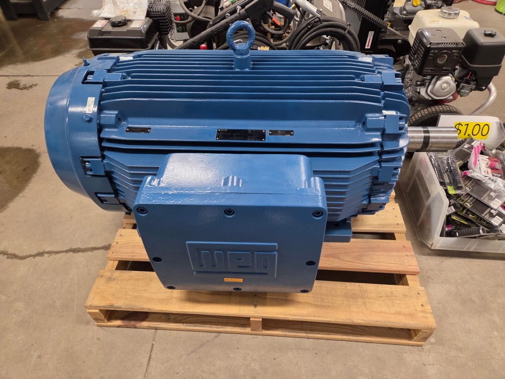 200 HP 1200 RPM Weg, Frame 449T, Z20012XG30111224, explosion proof, 460 Volts, New (10 available)