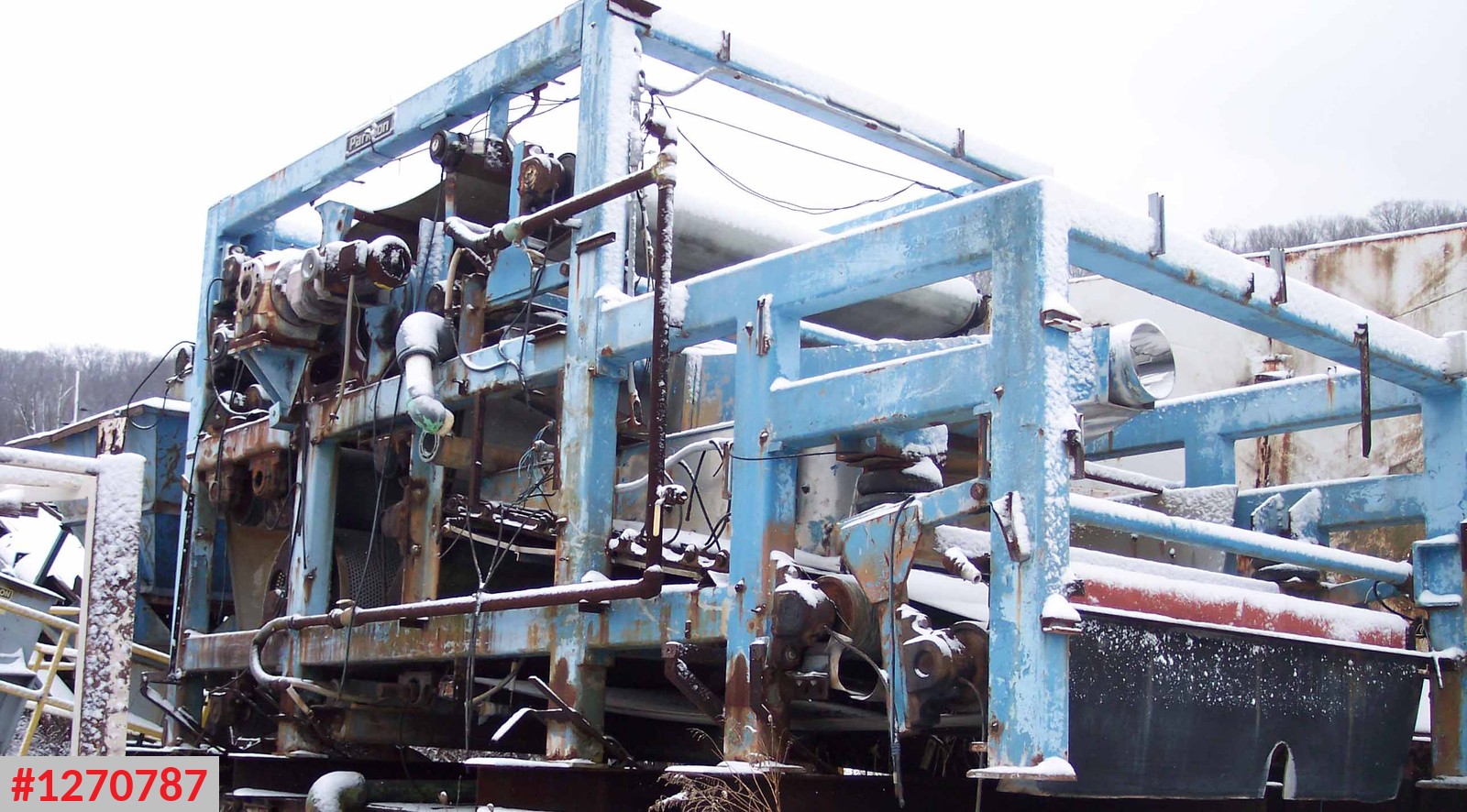 Parkson #Magnum-1000, belt press, 2.5 meters, sludge dewatering, 120 BBL/hr approx., refurbished
