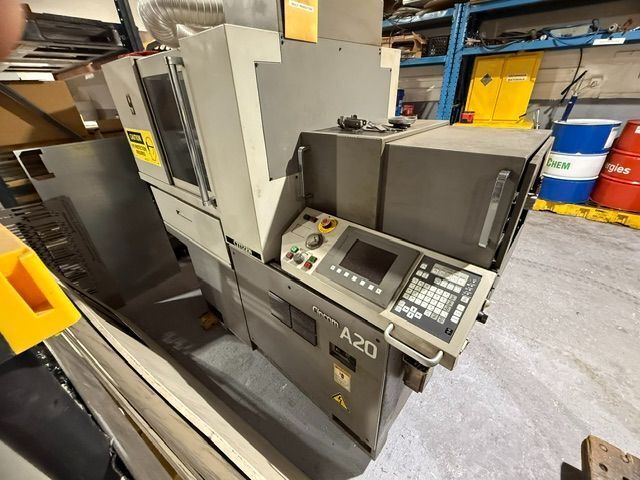 Citizen #A20, CNC Swiss-type automatic lathe, 0.787" diameter x 6.49" length, 5 HP, 8000 RPM, sub spindle