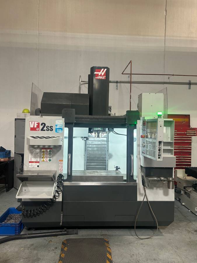 Haas #VF-2SS, vertical machining center, 30" X, 16" Y, 20" Z, 36" x 14" table, 12000 RPM, 30 HP, 40 taper, 30