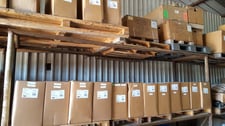 2 Ton, Yale, electric chain hoist, 15' lift, 8 FPM, single phase, 115 V., push/pull (2 available)