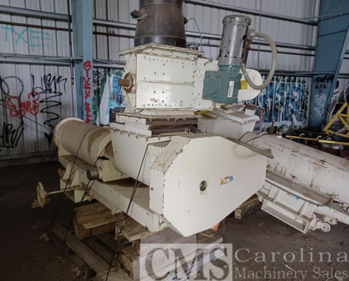 Andritz Sprout #LM26, Pellet Mill, door, center feeder, main shaft assembly, conditioner, motor base w/