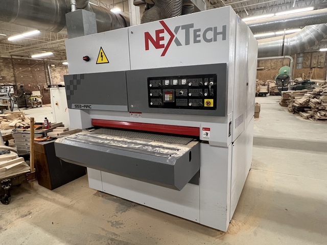 52" Nextech #S52-RRC, 3-Head Wide Belt Sander