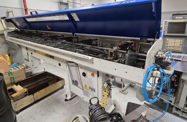 Iemca #ELITE-220, magazine bar loader, 0.7874" capacity, 12' bar length, 14mm channel set, for Swiss type