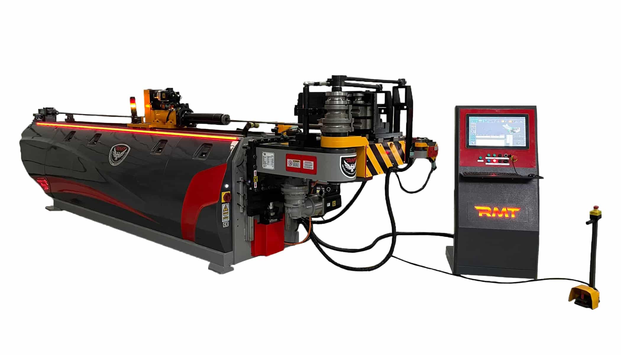 RMT #TPB-SERVO-5X-2.5, CNC tube and pipe bender, 5 axis, profile bending, 460 V., 3 Ph., new