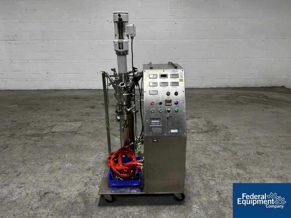 GL Filtration #Filterlab-80, Nutsche Filter Dryer, .005 squaring meter, Hastelloy C22 contacts, 3-1/8"