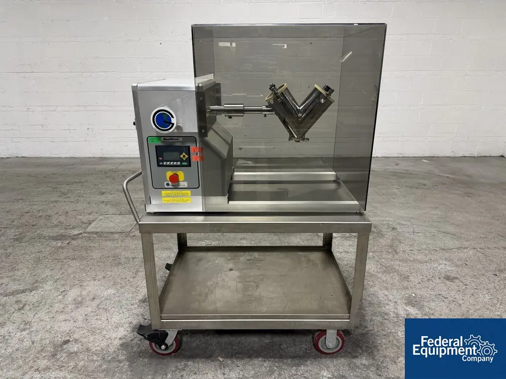 2 qt. GlobePharma #MB-1V, MaxiBlend Lab Blender, Stainless Steel, 2 qt. Stainless Steel shell, .49 KW
