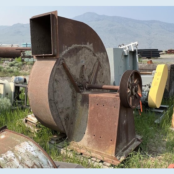 Western Blower #SS-PMX, Centrifugal Blower, 48" diameter x 13" wide wheel, 23" diameter inlet, 21.5" x 18"