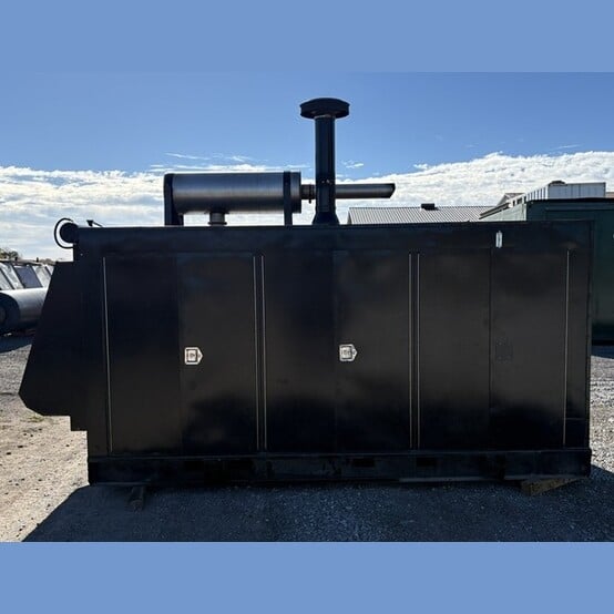 300 KW Generac #19108640100, Diesel Generator Set, 347/600 Volts, Mitsubishi 6D24T engine, weather-proof
