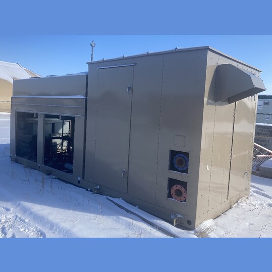 60 Ton, Technical Systems #30AOLM46-PTFC, Chiller, R-410a refrigerant, 164 GPM primary @ 62°F supply, 238