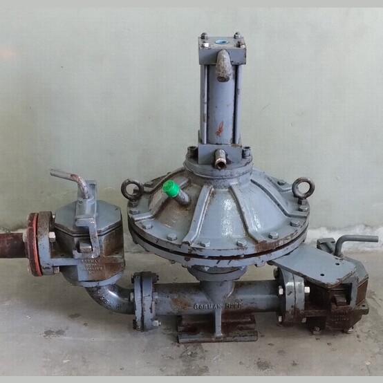 2" x 2" Gorman Rupp #20P, Diaphragm Pump, air-operated, Hypalon lining, 3-37 GPM, 20' suction lift, 20'-150'