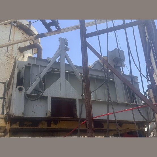 45" x 7'-4" Double Life #AWD-III, Single Deck Dewatering Screen, 3-panel, API 45 wire cloth, (2) 2.5 HP