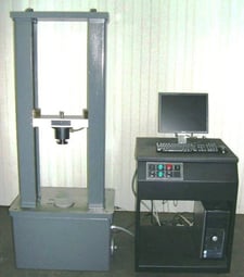 5000 lbf. Tinius Olsen #LoCap, tension & compression testing machine