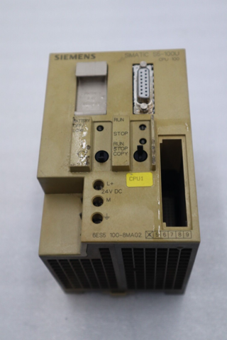 Siemens #6ES5100-8MA02, CPU100 Processor Module