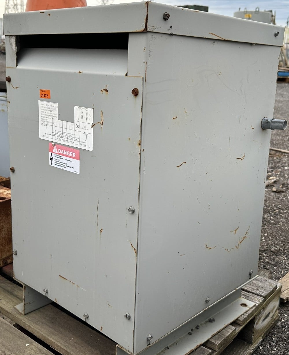 15 KVA 240 Primary, 208Y/120 Secondary, Federal Pacific, Isolation, 3-Phase Transformer, 60Hz