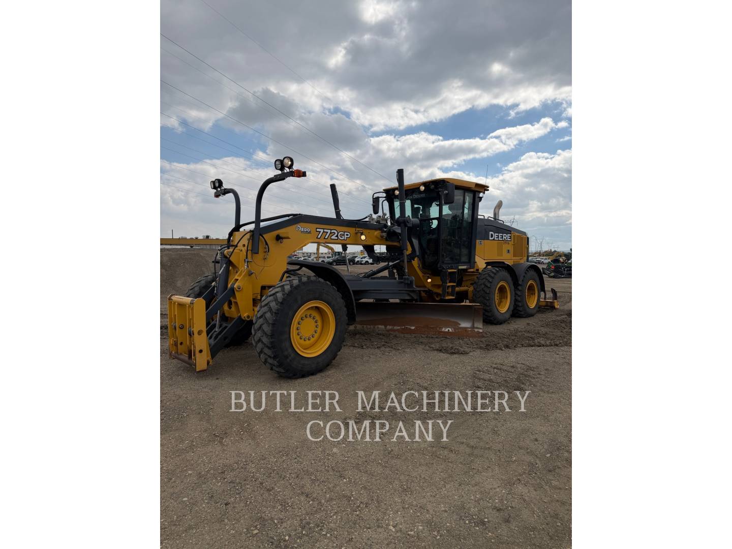Deere & Co 772GP, Motor Grader, 6633 hours, S/N: 1DW772GPLJF693030, 2018