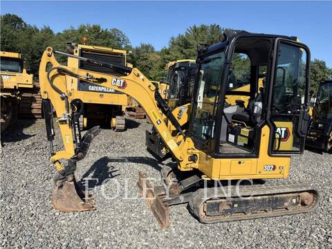 Caterpillar 302-05CR, 521 hours, S/N: RHM03453, 2021
