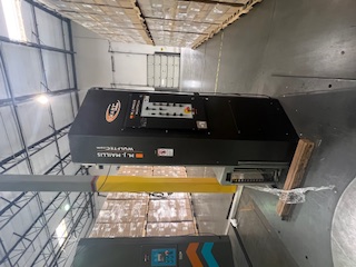 Wulftec #WSML-200-S, wrapping machine