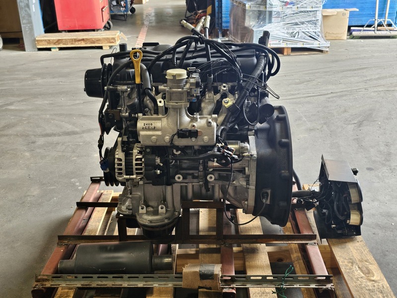 75.4 HP Westport #FWSPB02.4LSI, Natural Gas Engine, 4-cylinder, 56.2 KW, spark ignited, liquid cooled