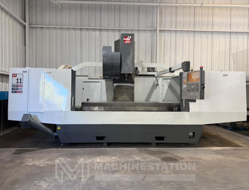 Haas #VF-11/50, CNC vertical machining center, 30 automatic tool changer, 120" X, 40" Y, 30" Z, 7500 RPM, 30