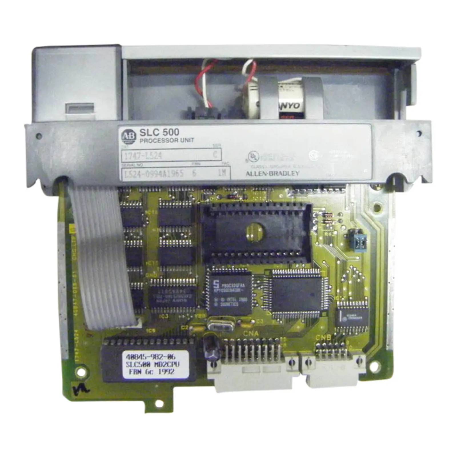 Allen-Bradley #1747-L524-Ser-C, SLC 500 PLC Processor Unit
