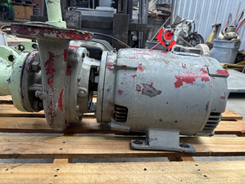330 GPM, Armstrong #4280, Centrifugal Pump, 4" inlet/outlet, 10 HP, 3500 RPM, 175 psi @ 250&deg;F