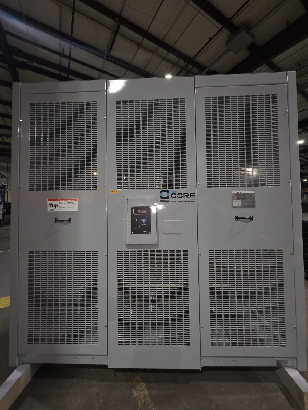 2000 KVA 13800 Delta Primary, 480Y/277 Secondary, DRY, proCORE(immediate shipment available)