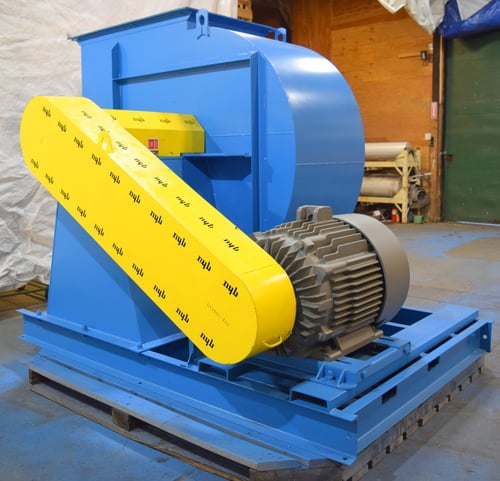 46,000 cfm @ 15" S.P., New York Blower #44-ACF, Fan, 44" wheel, 48" inlet diameter, 150 HP, 460 V.