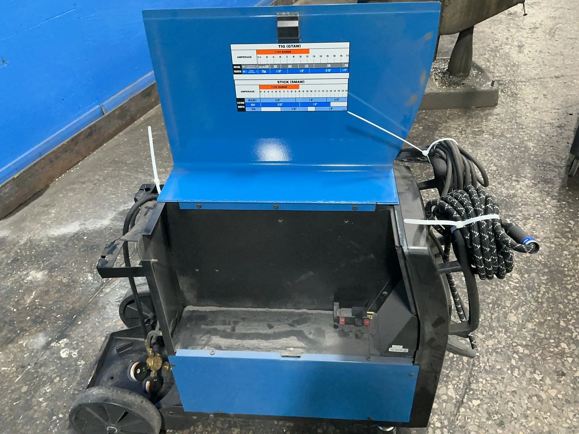 Miller #Syncrowave-210, Tig welder, 150/184/210 Amps, 1 Ph., 115/230 V., 2022