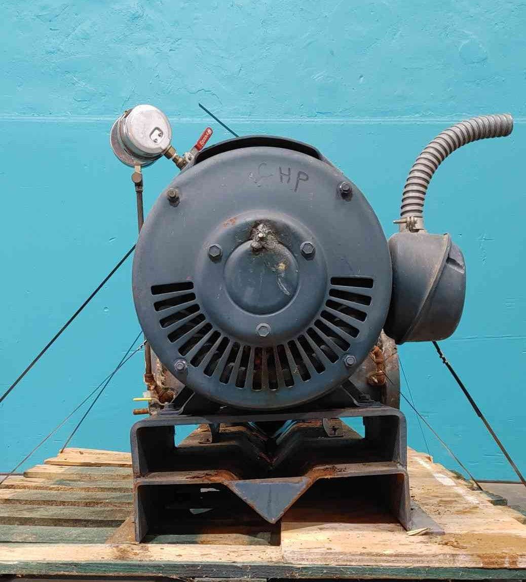 Weinman, split case centrifugal pump, Lincoln 30 HP motor, 230/460 V., 3 Phase, dual gauges