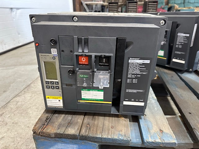 1600 Amps, Schneider #NW16L1, motorized electronic circuit b, 3 Pole, 0-600 Volts, 2020 (2 available)