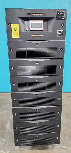 20.0 KVA Mitsubishi TMEIC #UP1133A-A203SU-2, DiamondPlus 1100 uninterruptible power supplies, 18 KW, 208