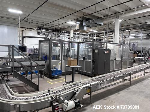 Hayssen #Ultima-ST12-19HR, Complete Vertical Form Fill Seal Line, Yamato #ADW514SV scale, cartoner, case