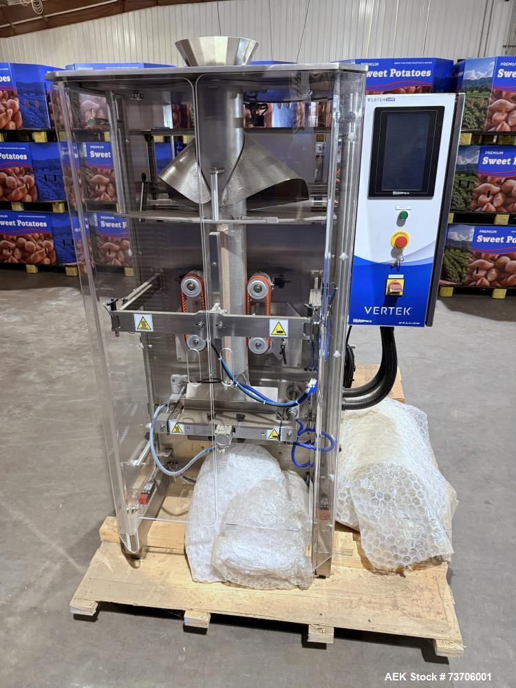 WeighPack #VerTek-1200, Vertical Form Fill Seal Machine, Stainless Steel, 60 bags/min., 12" max bag width