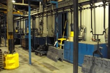 5-Stage Powder Coating System, Midwest / Nordson, 48" W x 60" H, 10 FPM