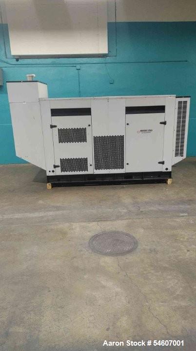 130 KW Gillette #SP-1500-1-1NS, LP/Natural Gas Generator, 120/240 Volts, 1-phase, sound attenuated enclosure